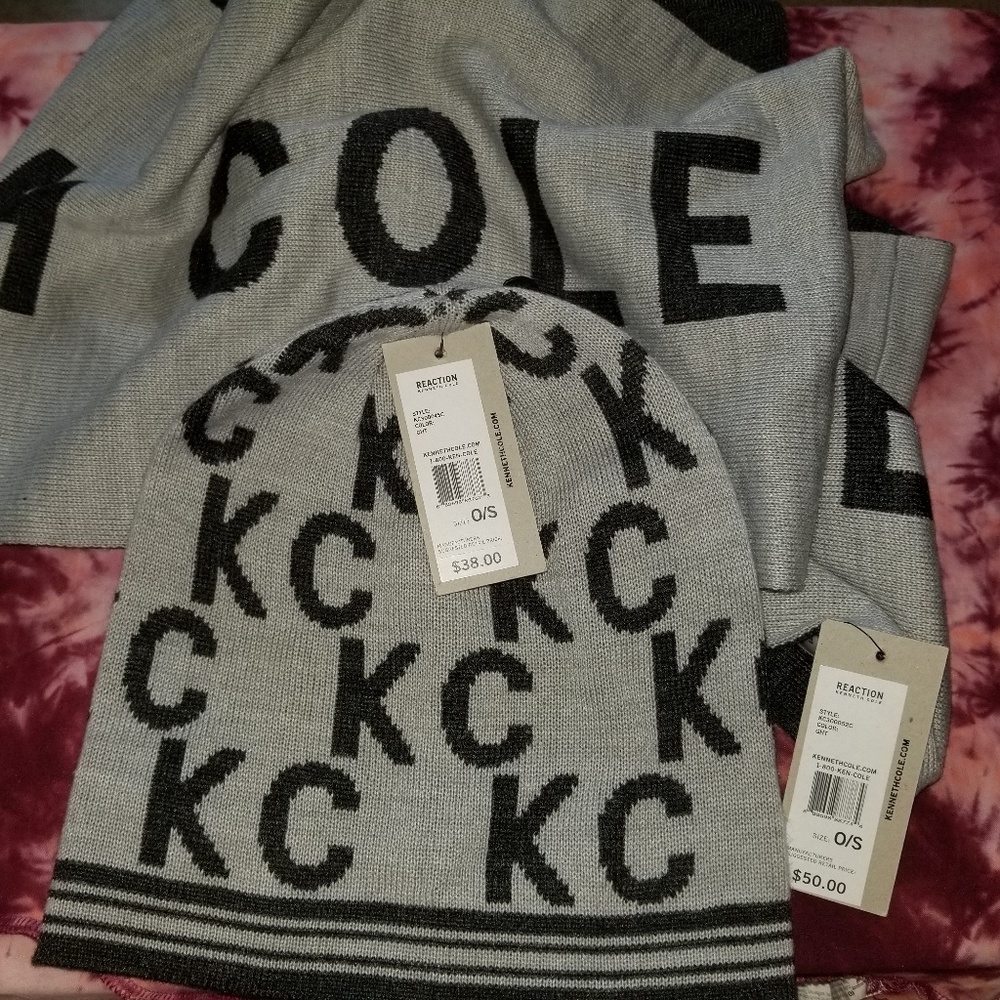Beanie and infinity scarf set